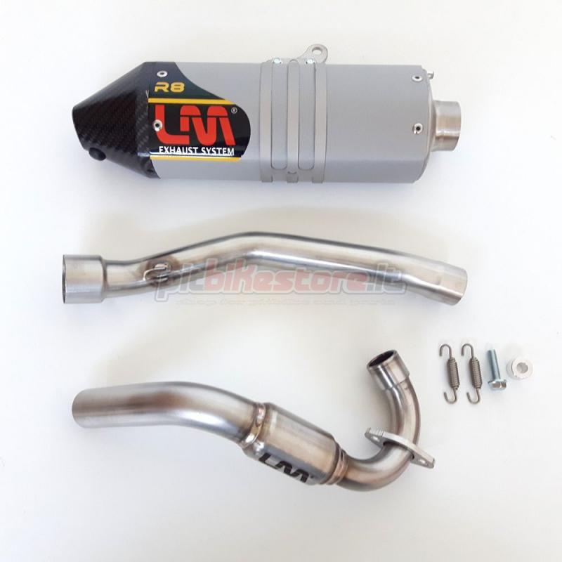 LM R8 EXHAUST SYSTEM KF1 DT-ZS 190